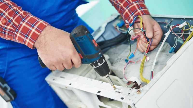 Ankara Sunny Sunny çamaşır makinesi kart tamiri – Su almama arızası orijinal parça ile giderildi. - Teknik servis örneği